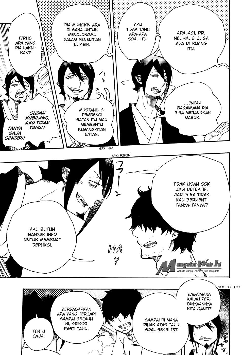 Ao no Exorcist Chapter 87 Gambar 6