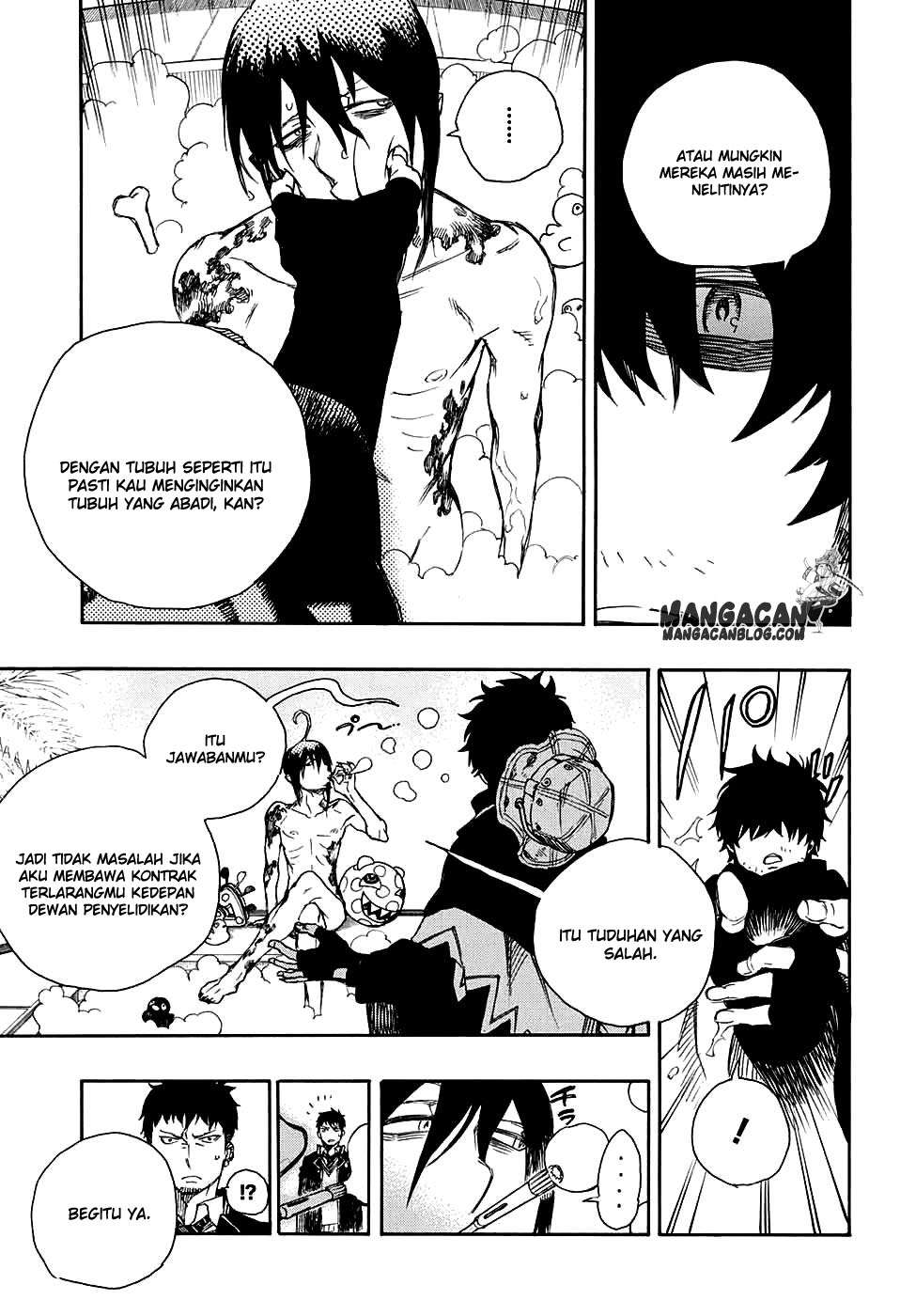 Ao no Exorcist Chapter 84 Gambar 13