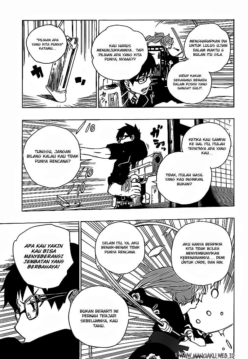 Ao no Exorcist Chapter 15 Gambar 31