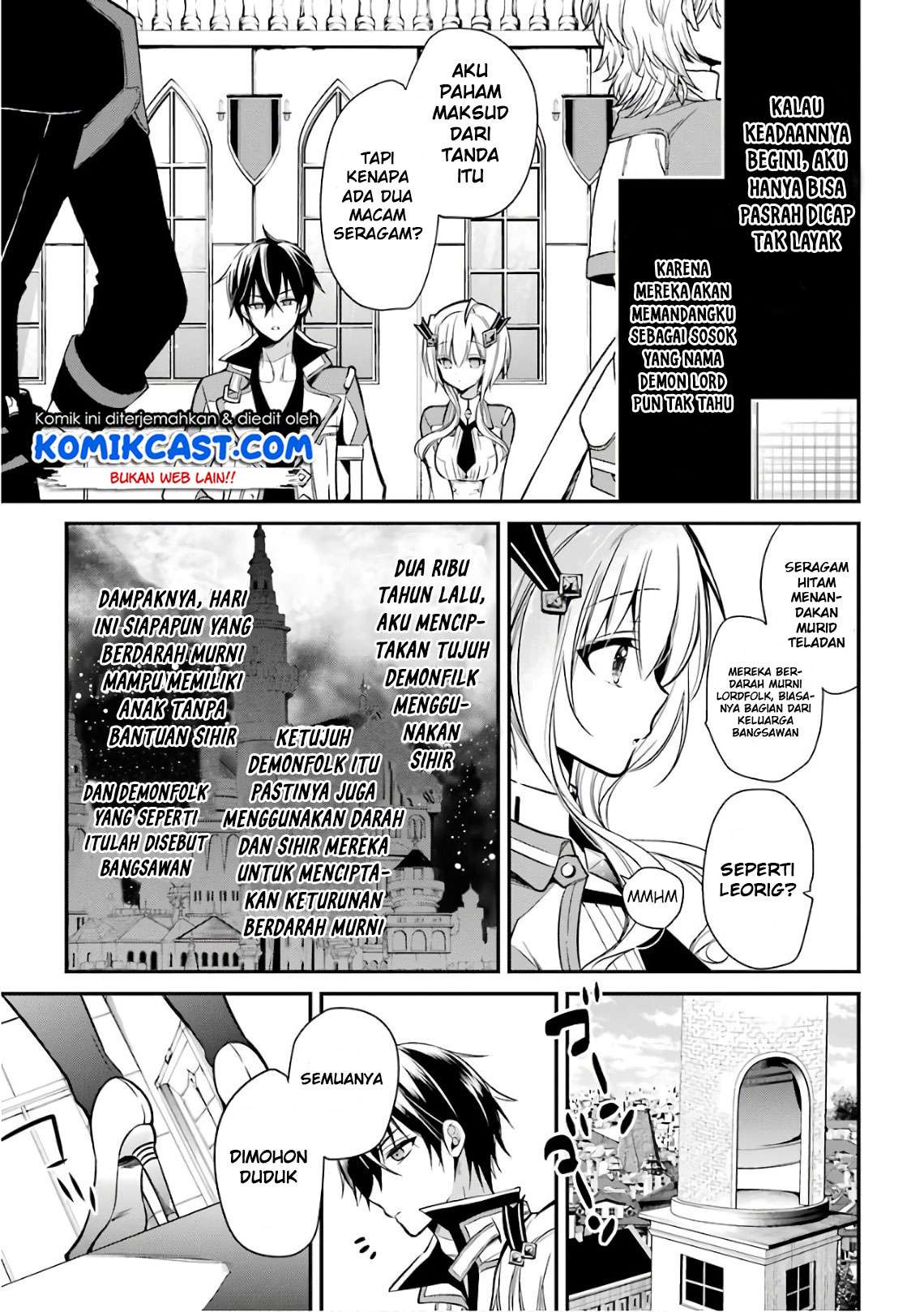 Maou Gakuin no Futekigousha Chapter 3.2 Gambar 14