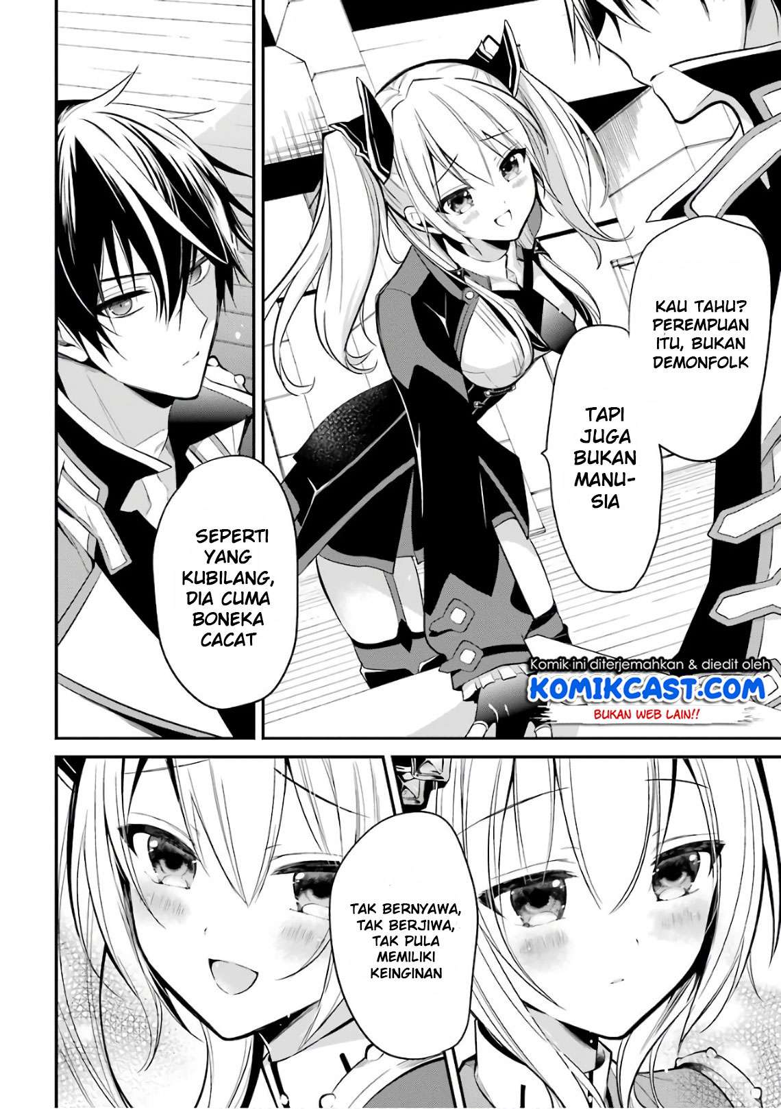 Maou Gakuin no Futekigousha Chapter 3.2 Gambar 31