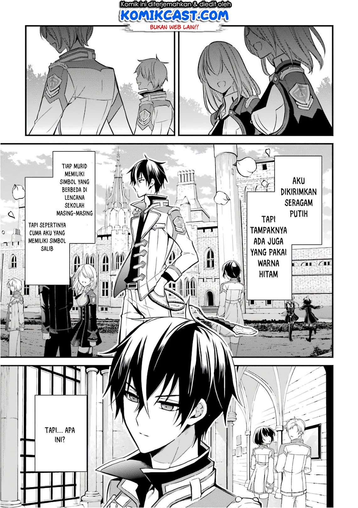 Maou Gakuin no Futekigousha Chapter 3.2 Gambar 4