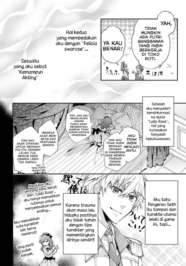 Lady Rose Heimin ni Naritai Chapter 1.2 Gambar 8