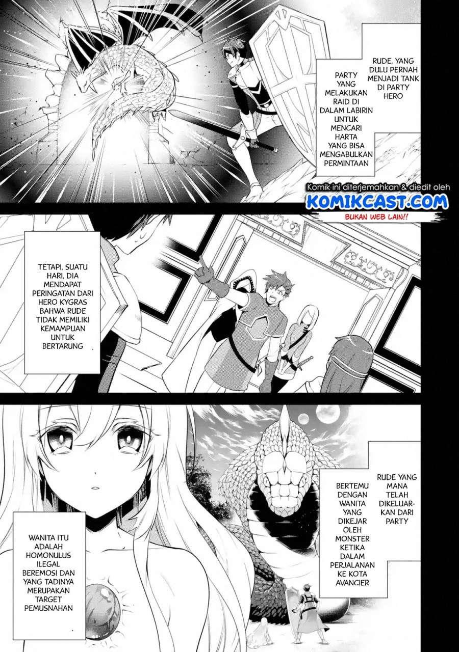 Baca Manga The Labyrinth Raids of the Ultimate Tank ~The Tank Possessing a Rare 9,999 Endurance Skill was Expelled from the Hero Party~ Chapter 2.1 Gambar 2