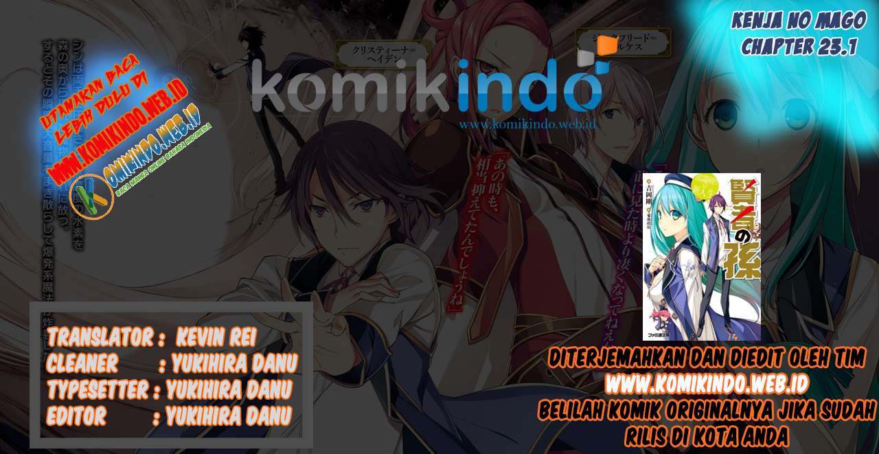 Baca Komik Kenja no Mago  Chapter 23.1 Gambar 1