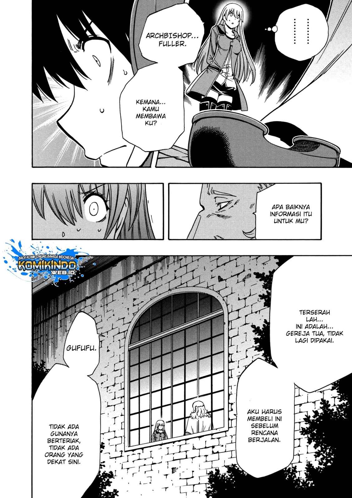 Kenja no Mago Chapter 32.1 Gambar 14
