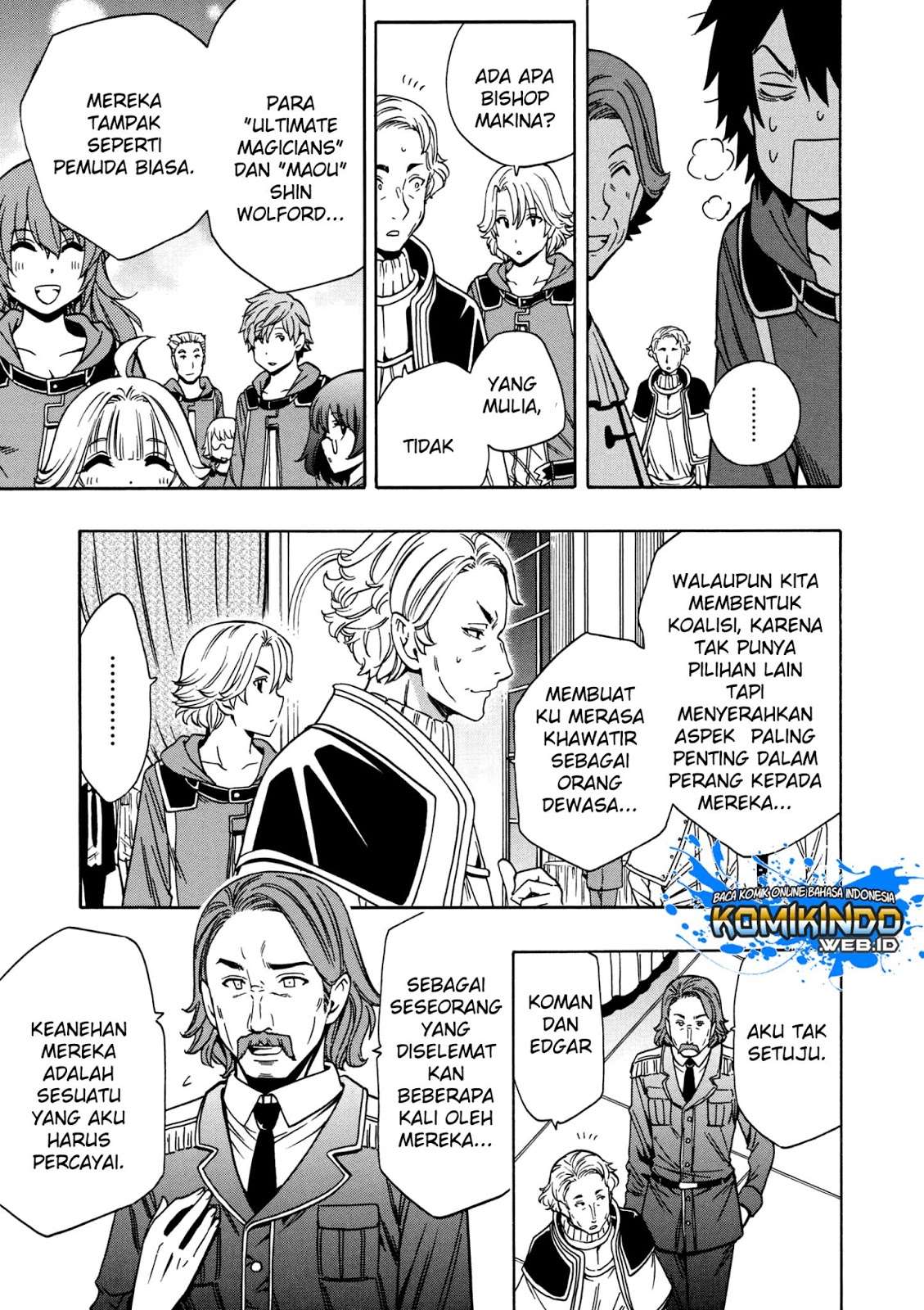 Kenja no Mago  Chapter 33.3 Gambar 21