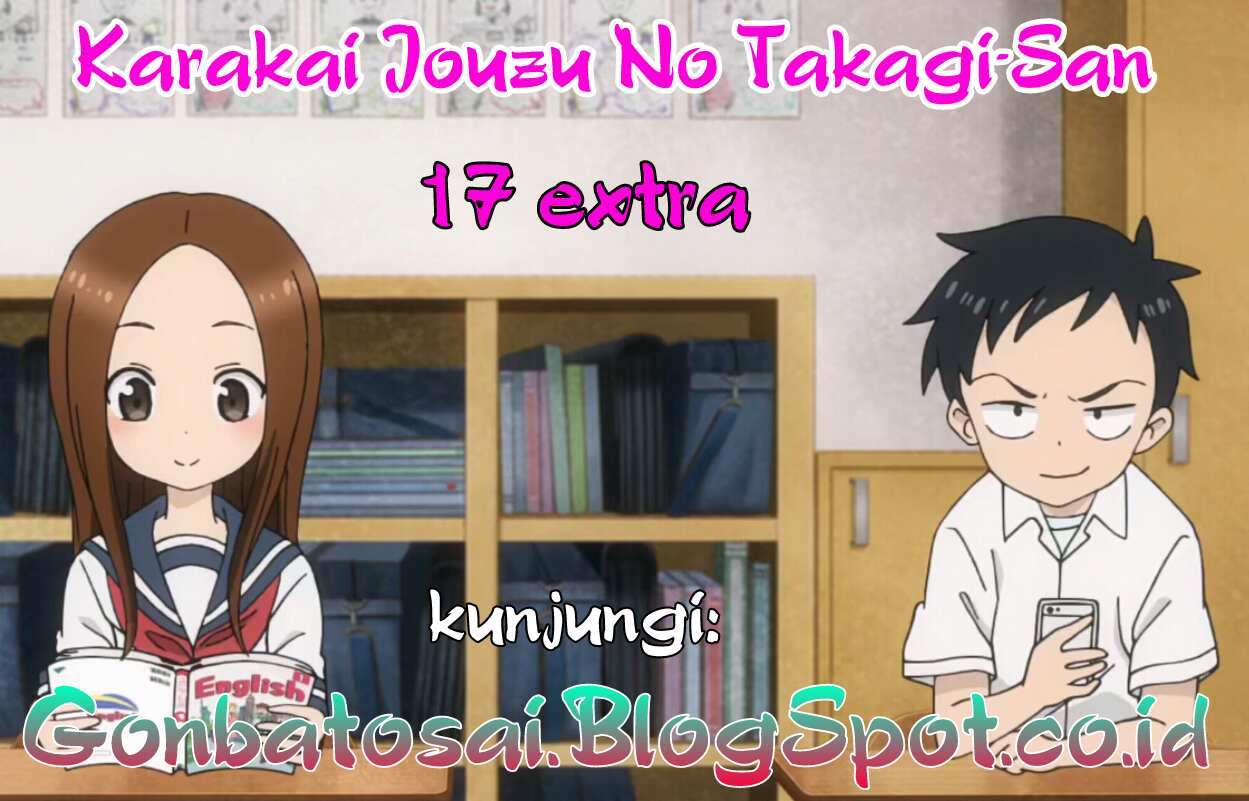 Baca Komik Karakai Jouzu no Takagi-san Chapter 17.5 Gambar 1