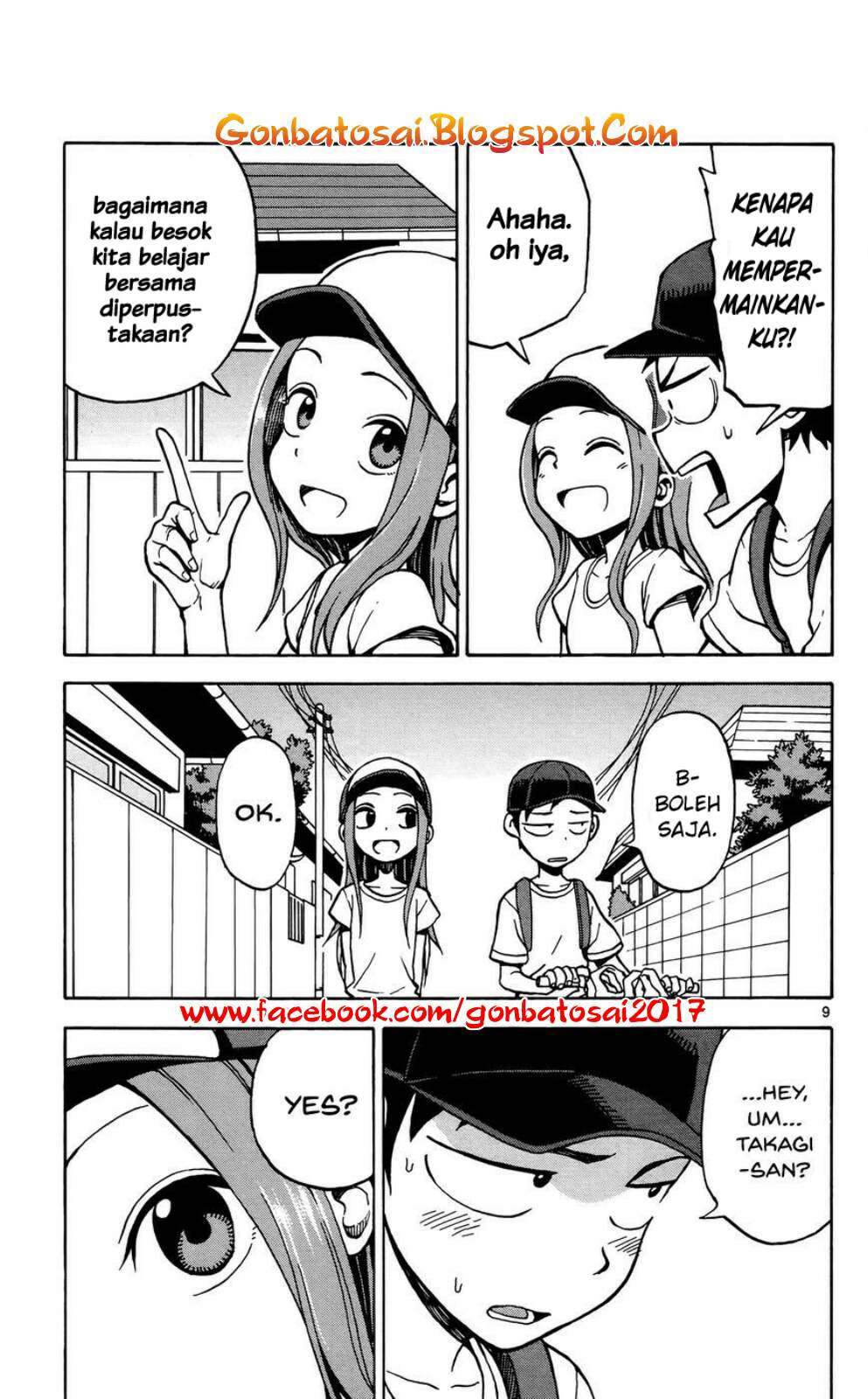 Karakai Jouzu no Takagi-san Chapter 28.5 Gambar 12