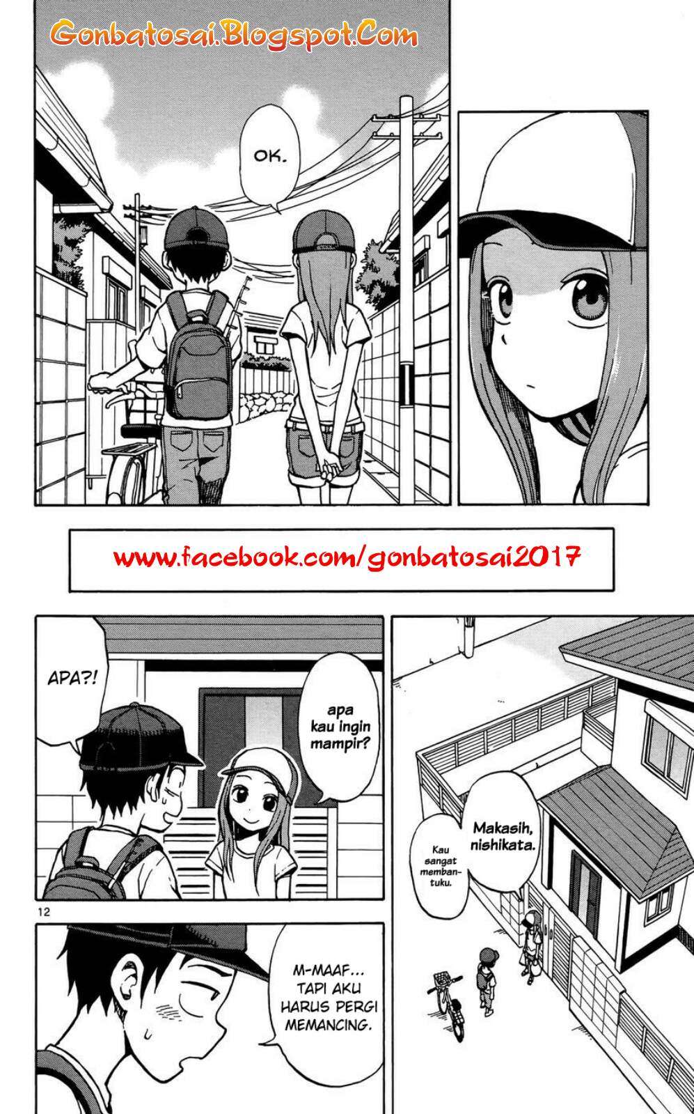 Karakai Jouzu no Takagi-san Chapter 28.5 Gambar 15