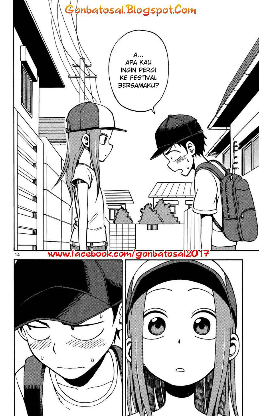 Karakai Jouzu no Takagi-san Chapter 28.5 Gambar 17