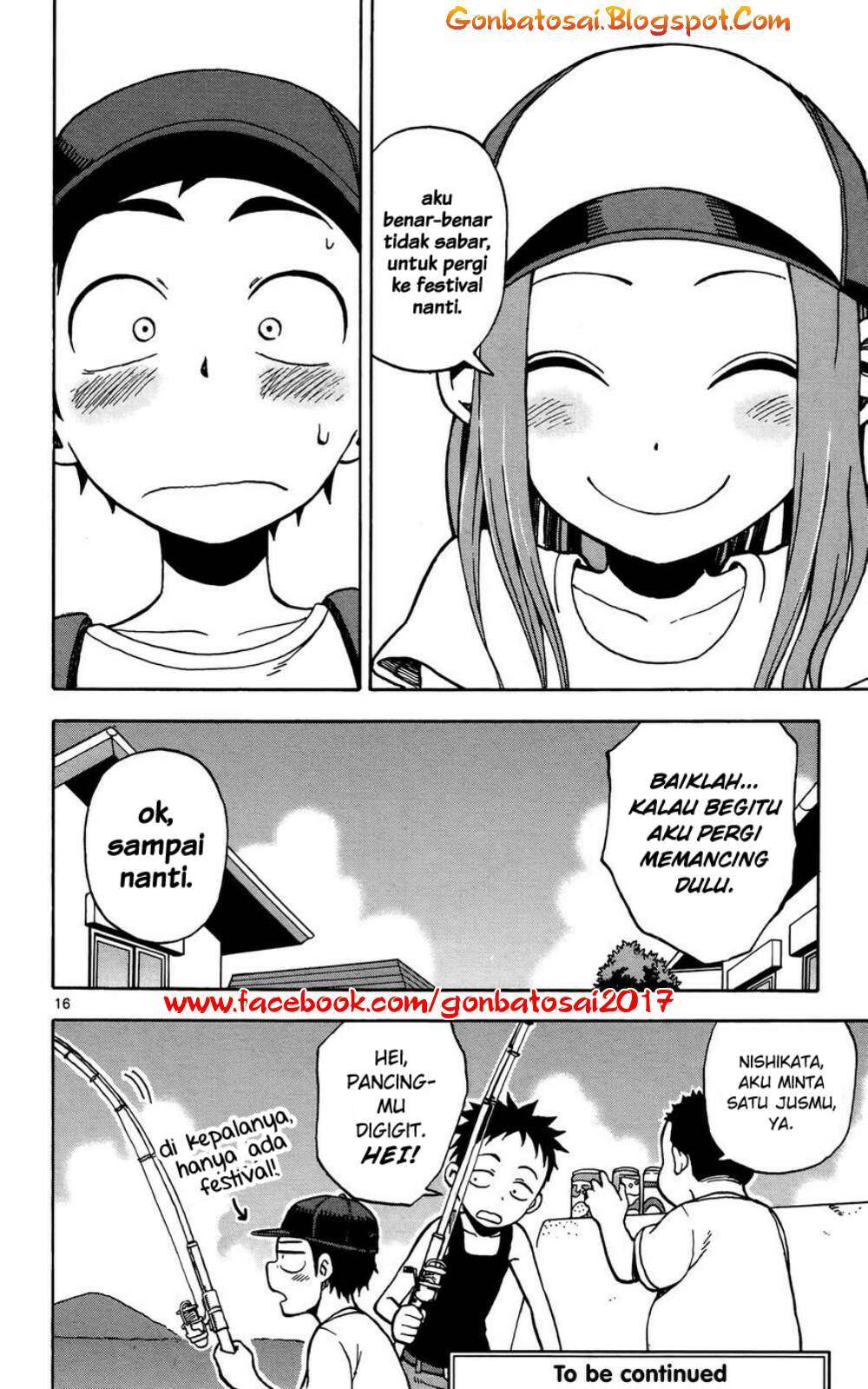 Karakai Jouzu no Takagi-san Chapter 28.5 Gambar 19