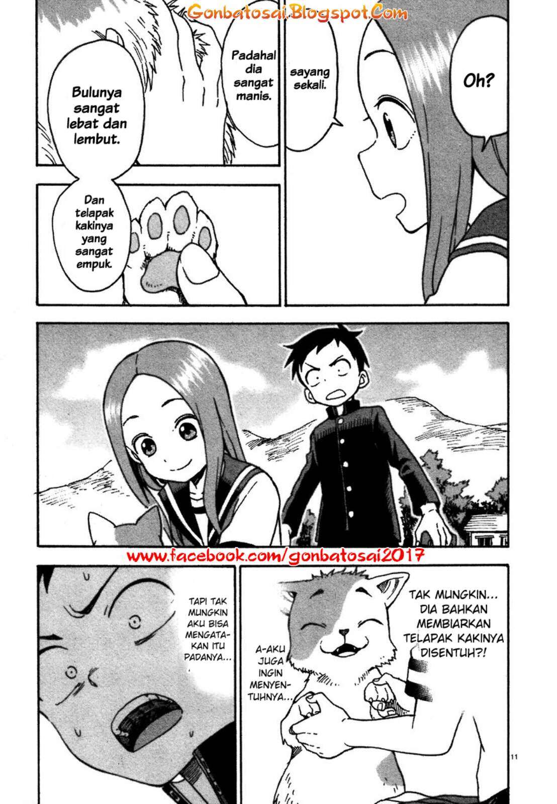 Karakai Jouzu no Takagi-san Chapter 33.5 Gambar 14