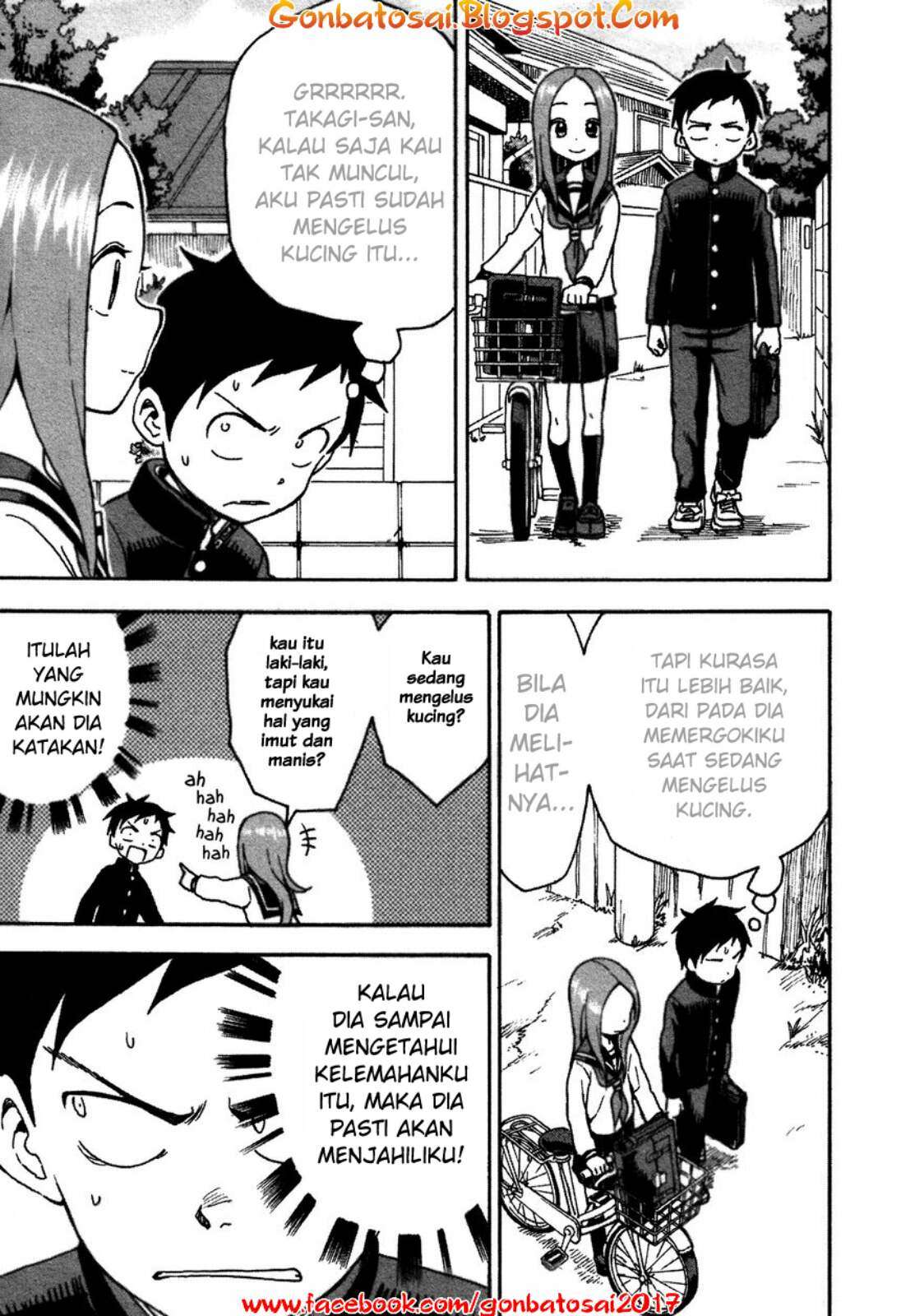 Karakai Jouzu no Takagi-san Chapter 33.5 Gambar 7