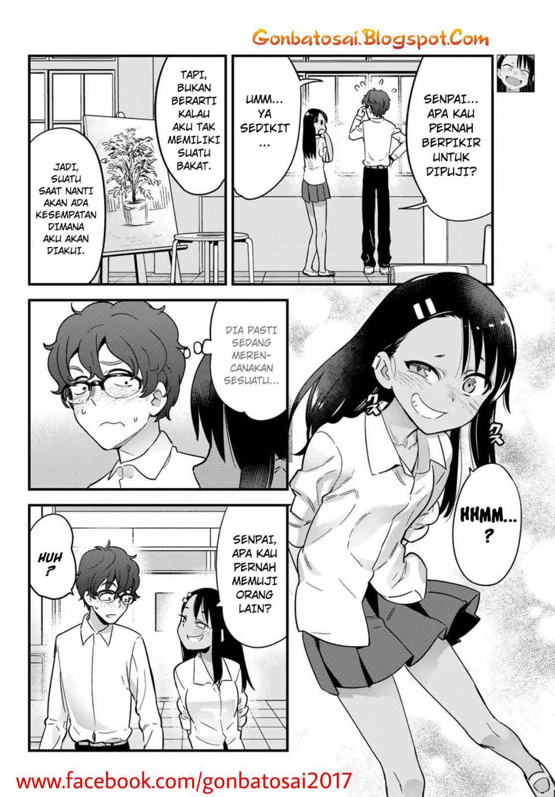 Ijiranaide, Nagatoro-san Chapter 10.1 Gambar 5