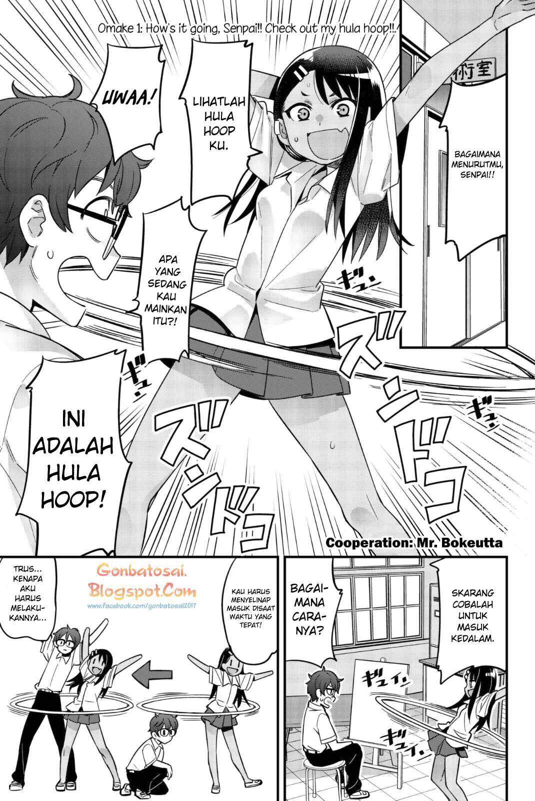 Baca Manga Ijiranaide, Nagatoro-san Chapter 23.5 Gambar 2