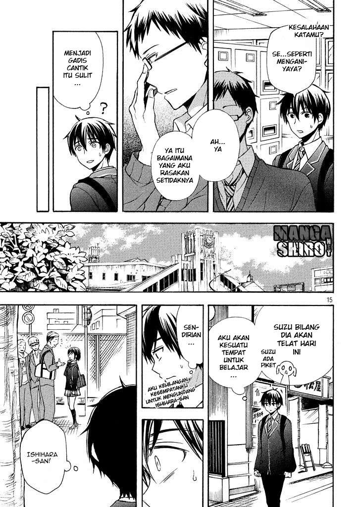 Watari-kun no xx ga Houkai Sunzen Chapter 9.5 Gambar 14