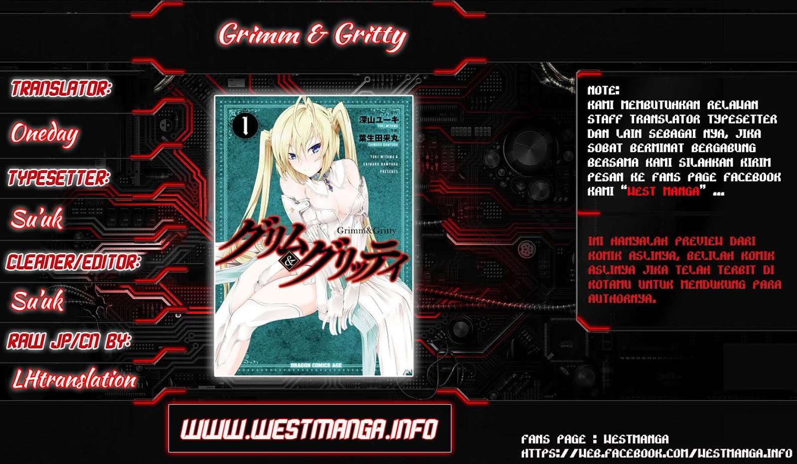 Baca Manga Grimm & Gritty Chapter 2.2 Gambar 2