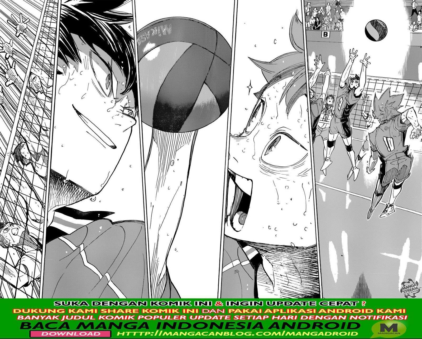 Haikyuu!! Chapter 364 Gambar 16