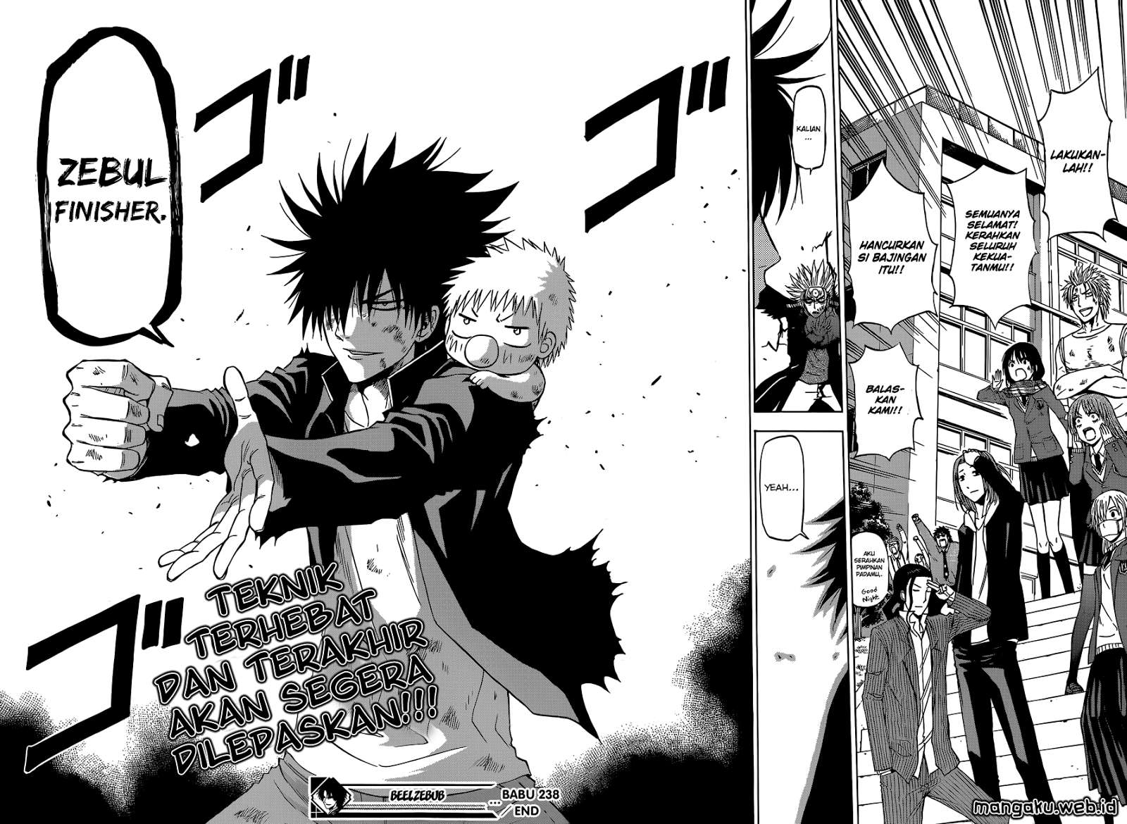 Beelzebub Chapter 238 Gambar 18