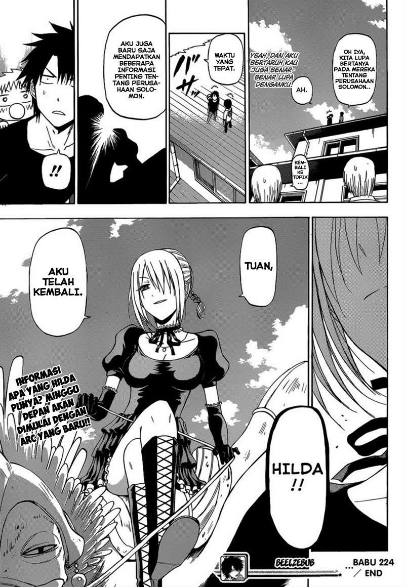 Beelzebub Chapter 224 Gambar 19