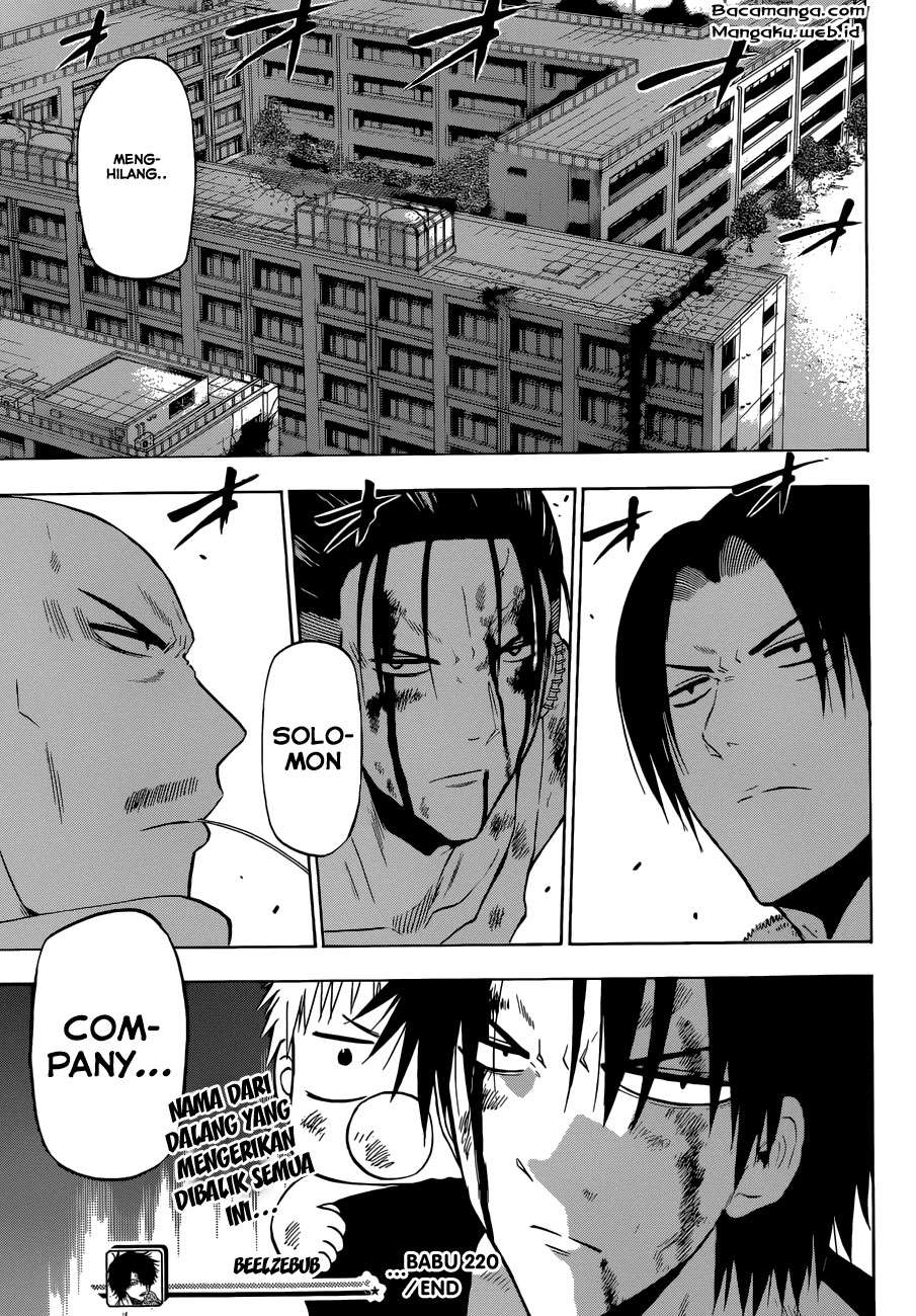 Beelzebub Chapter 220 Gambar 18