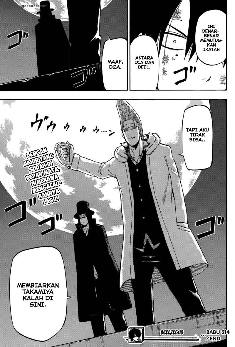 Beelzebub Chapter 214 Gambar 18