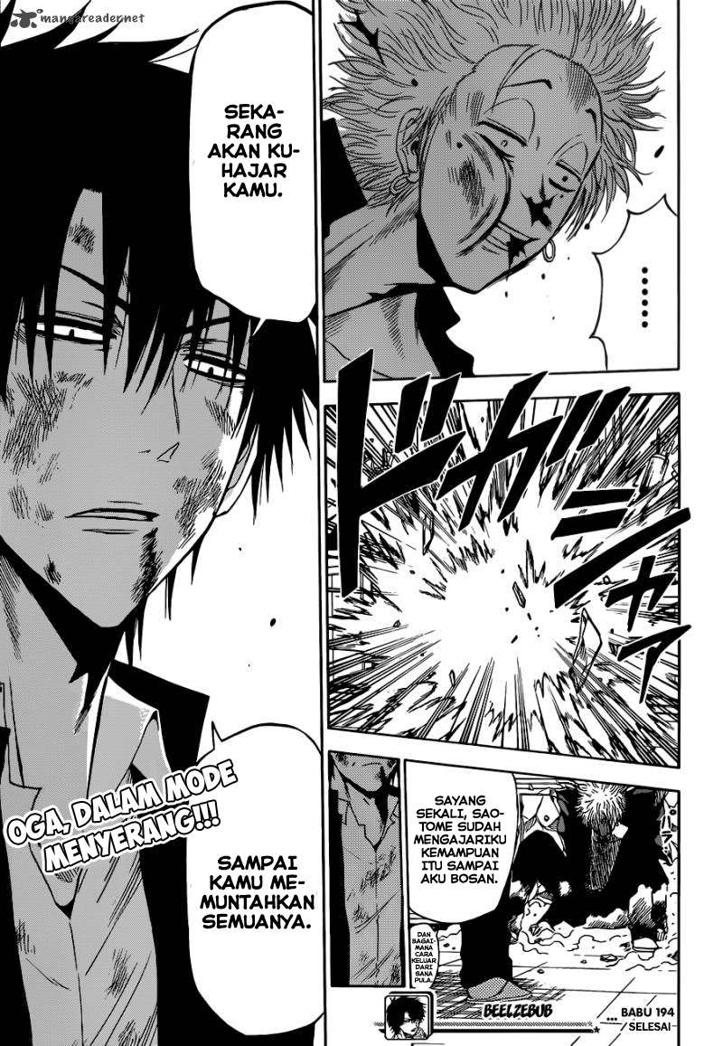 Beelzebub Chapter 194 Gambar 20