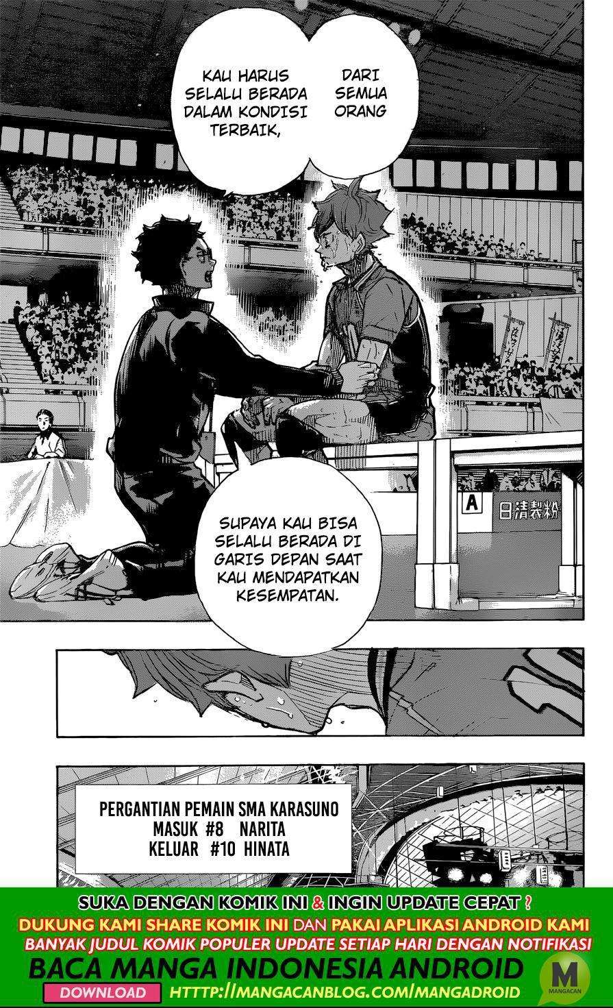 Haikyuu!! Chapter 365 Gambar 10