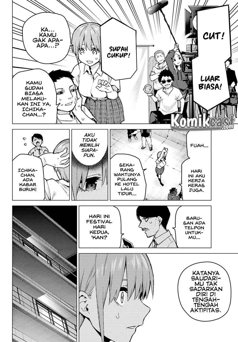 Go-toubun no Hanayome Chapter 102 Gambar 4