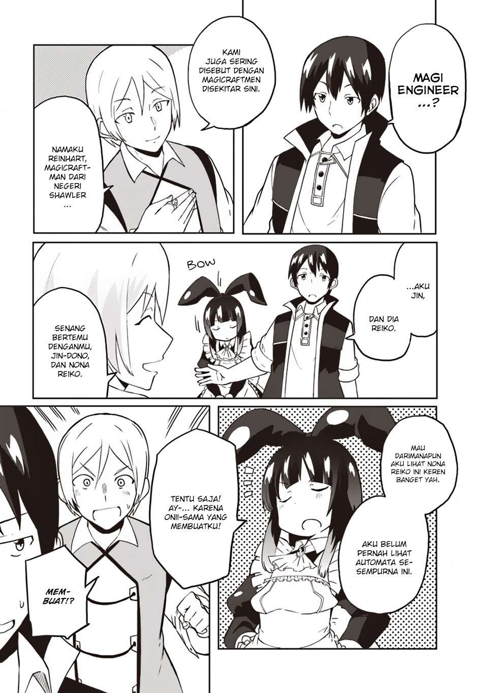 Magi Craft Meister Chapter 21 Gambar 13