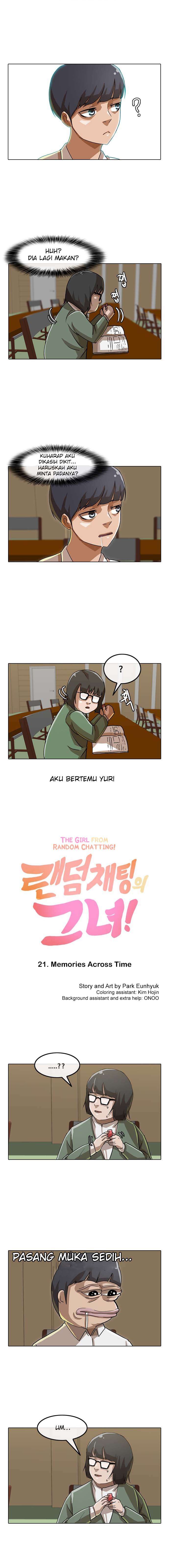 Baca Komik The Girl from Random Chatting! Chapter 21 Gambar 1