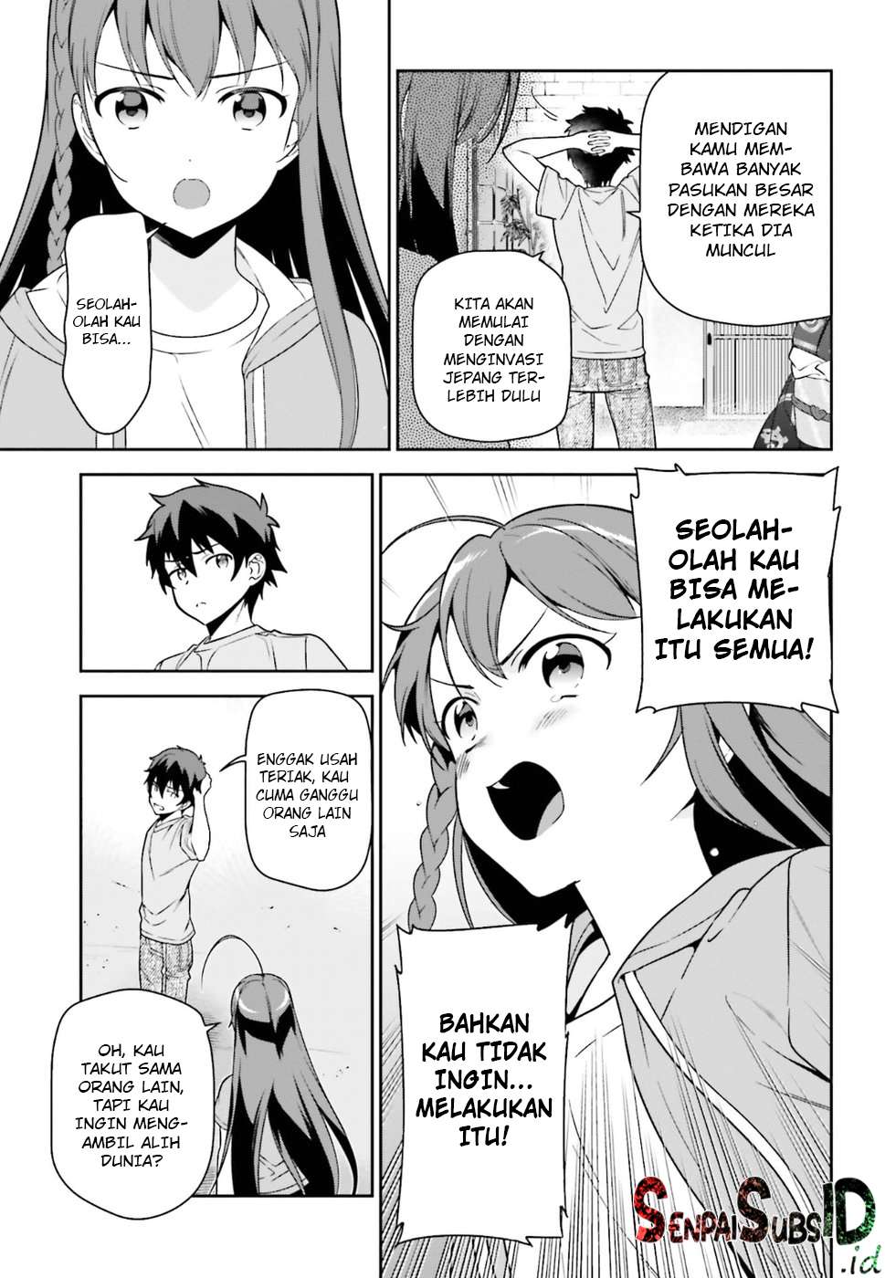 Hataraku Maou-sama! Chapter 67 Gambar 8