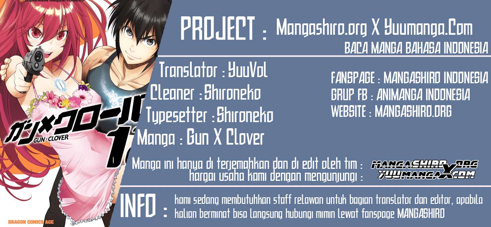 Baca Komik Gun x Clover Chapter 59 Gambar 1