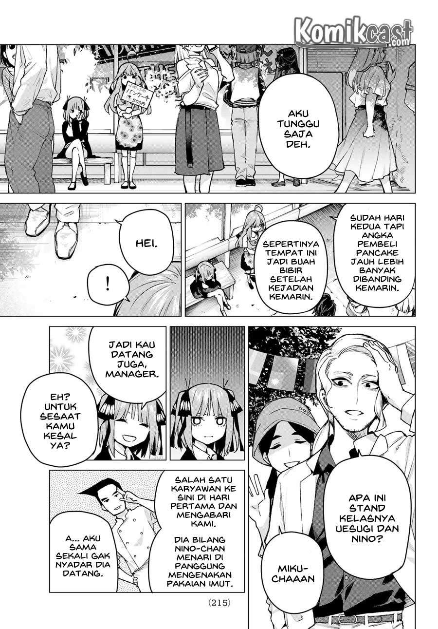 Go-toubun no Hanayome Chapter 103 Gambar 17