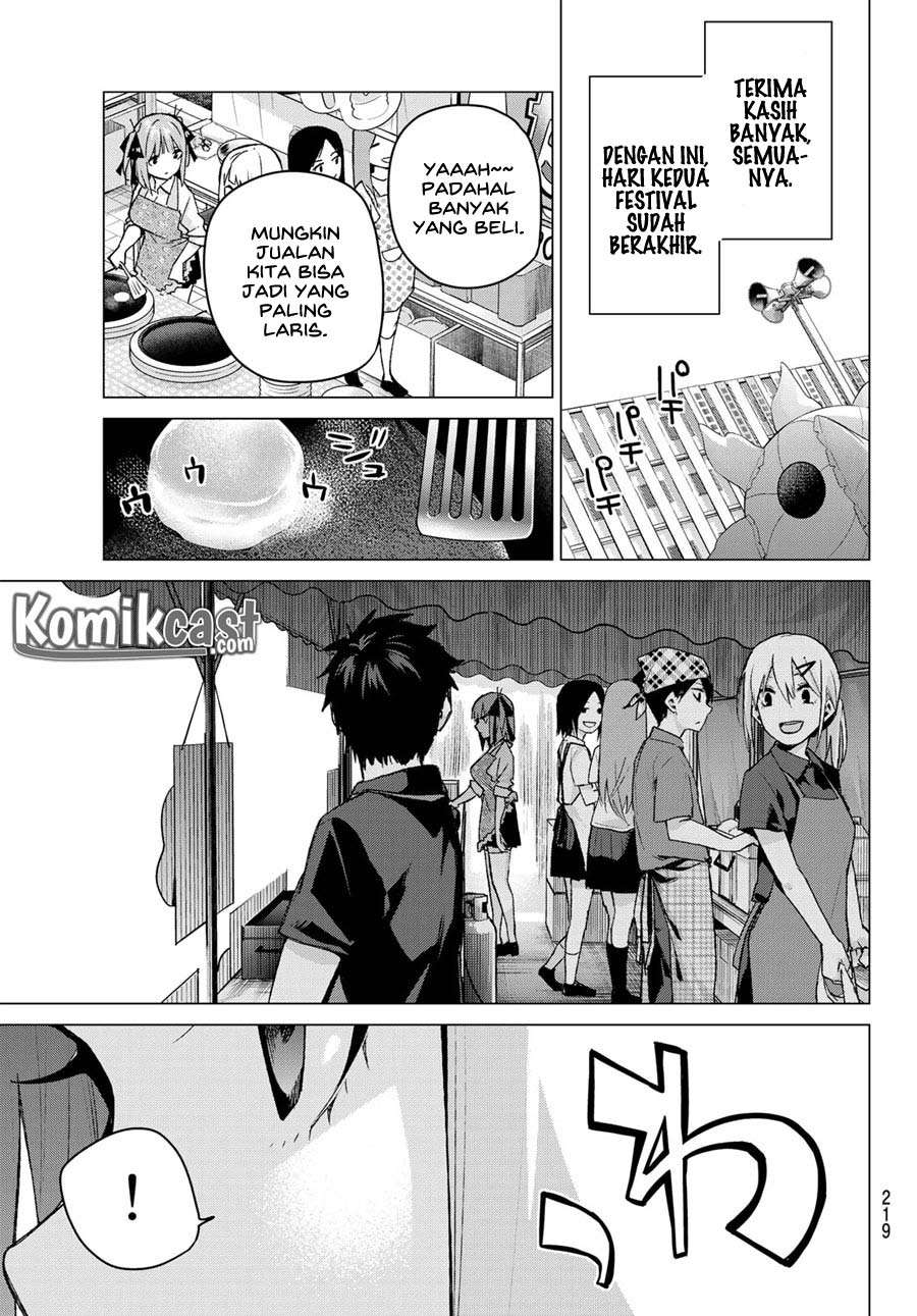 Go-toubun no Hanayome Chapter 103 Gambar 21