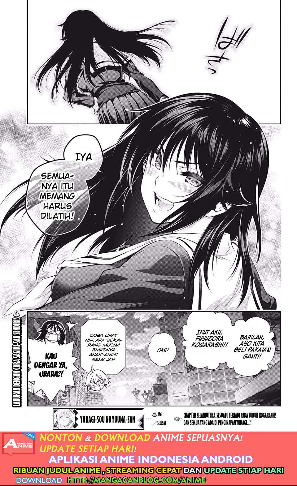 Yuragi-sou no Yuuna-san Chapter 176 Gambar 19