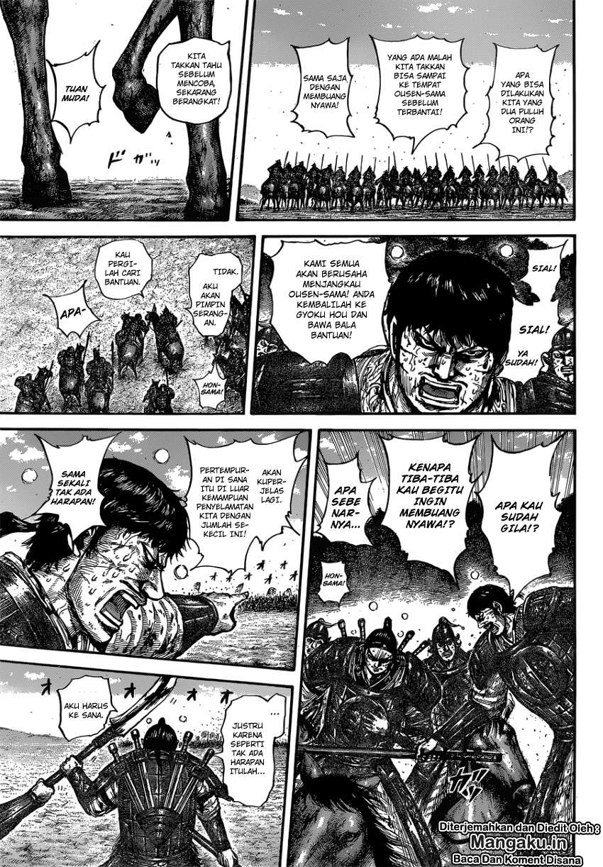 Kingdom Chapter 615 Gambar 18