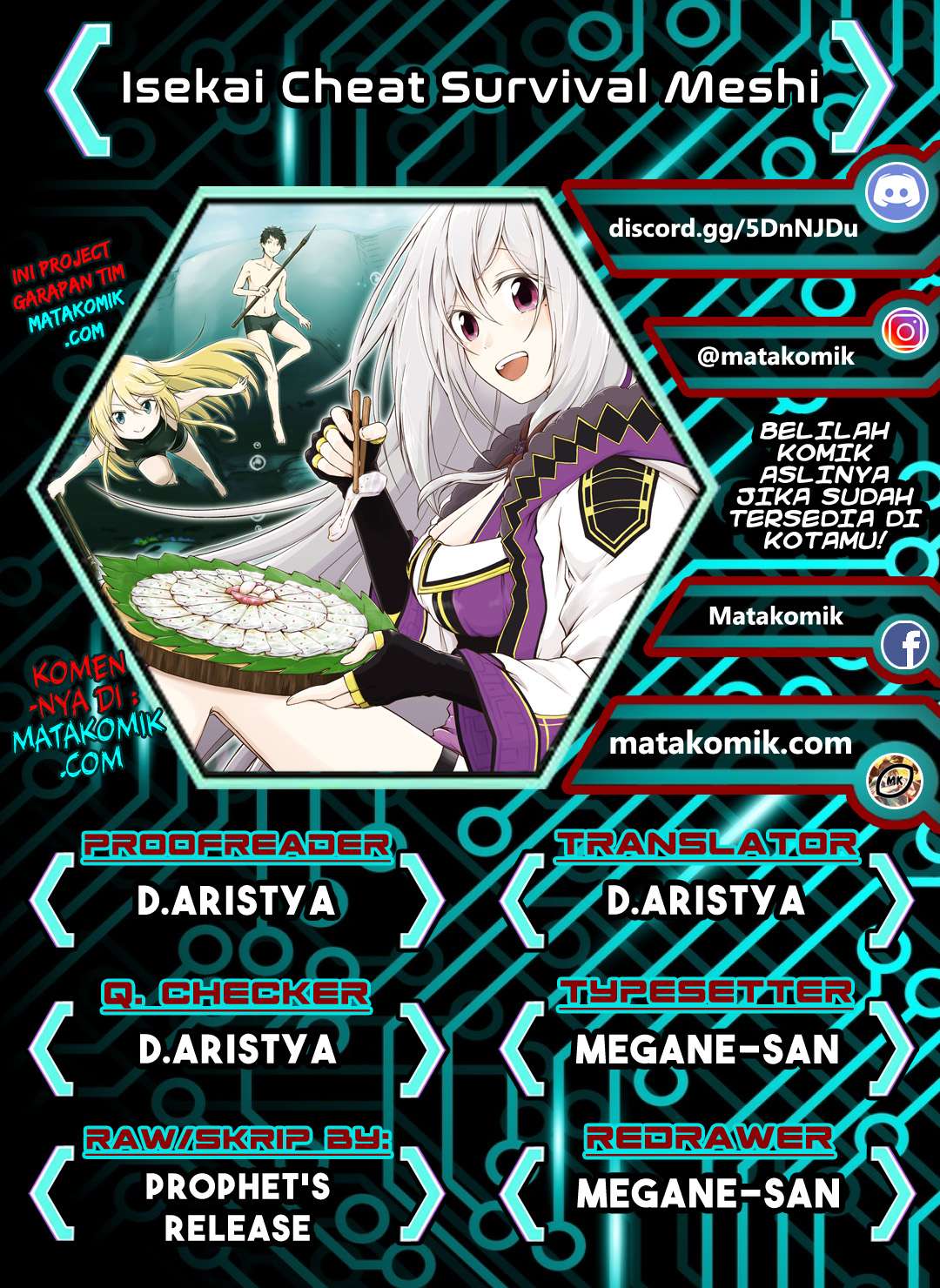 Baca Komik Isekai Cheat Survival Meshi Chapter 7 Gambar 1