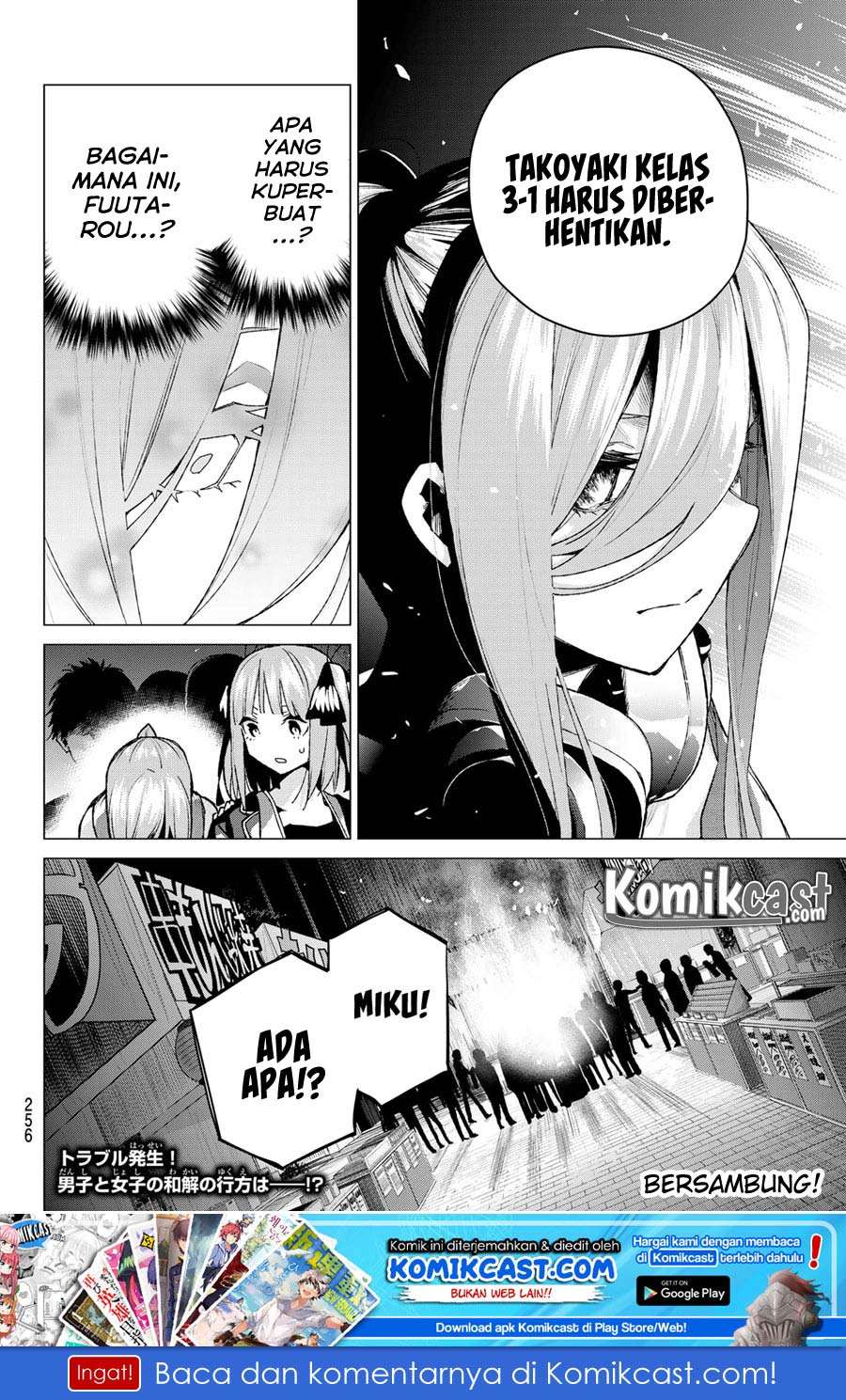 Go-toubun no Hanayome Chapter 105 Gambar 22