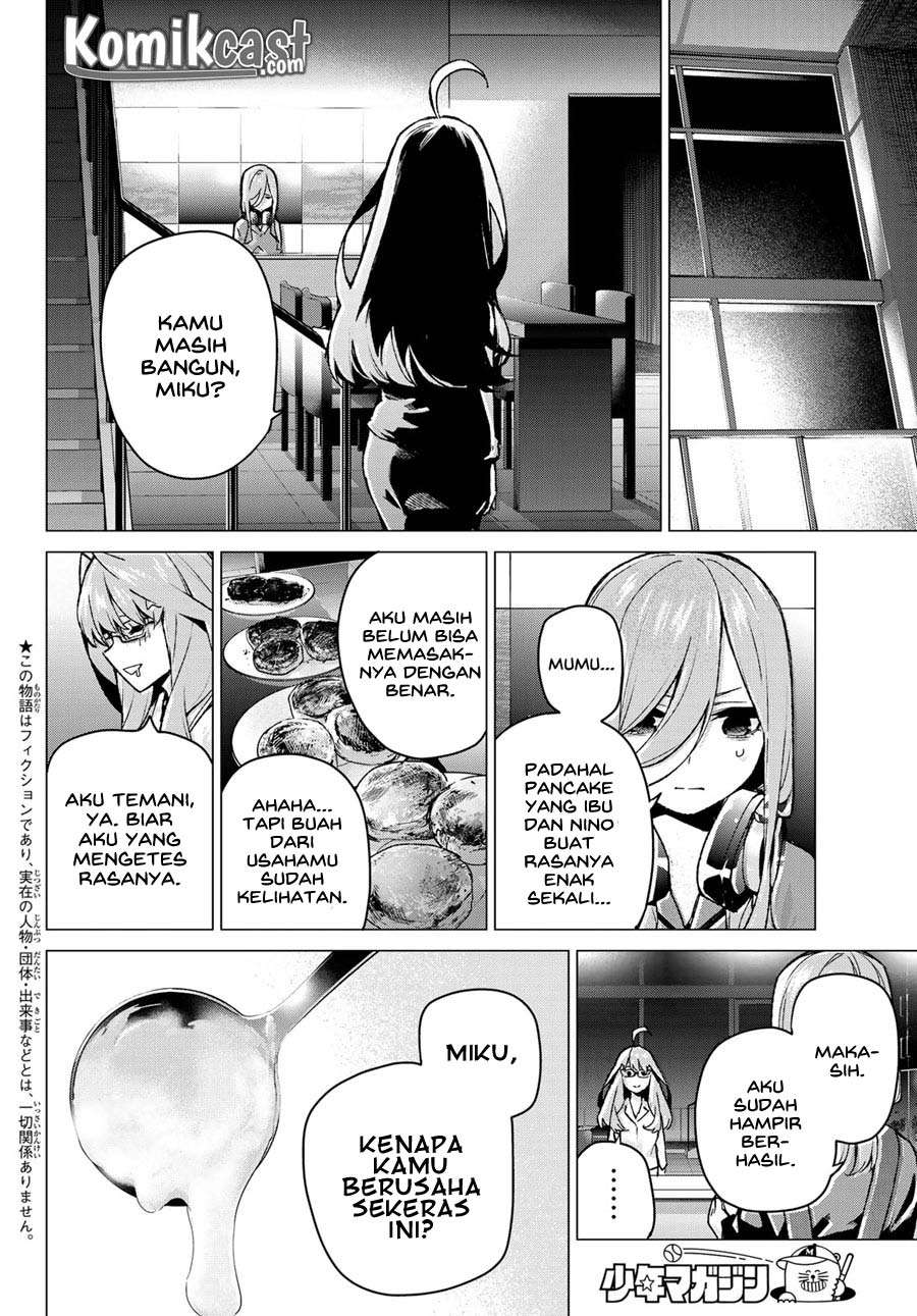 Go-toubun no Hanayome Chapter 105 Gambar 4