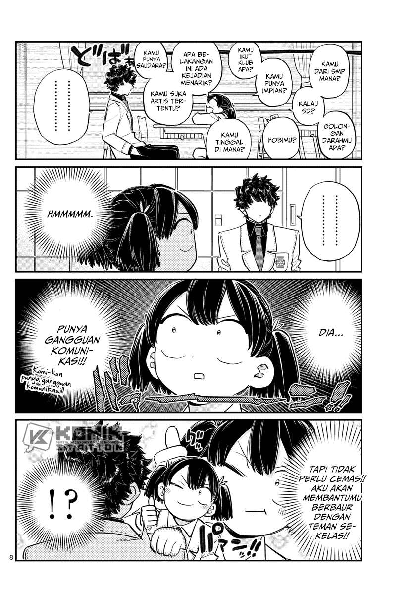 Komi-san wa Komyushou Desu Chapter 133 Gambar 10