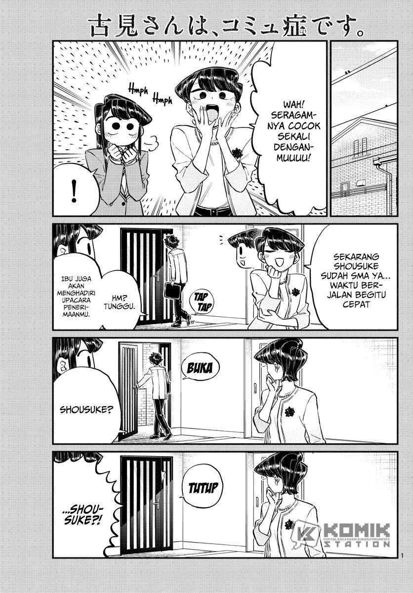 Komi-san wa Komyushou Desu Chapter 133 Gambar 3