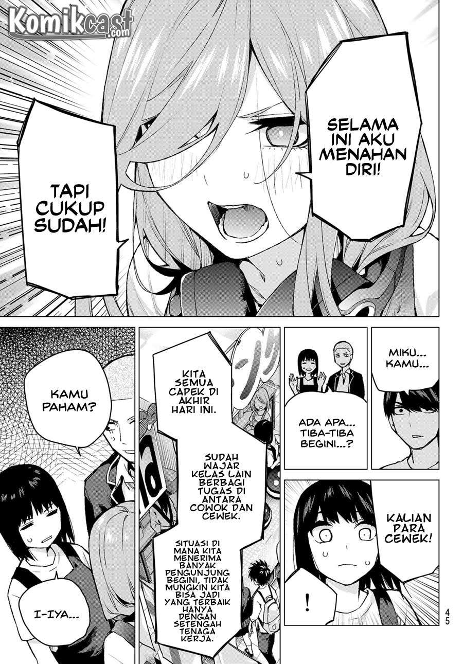 Go-toubun no Hanayome Chapter 106 Gambar 11