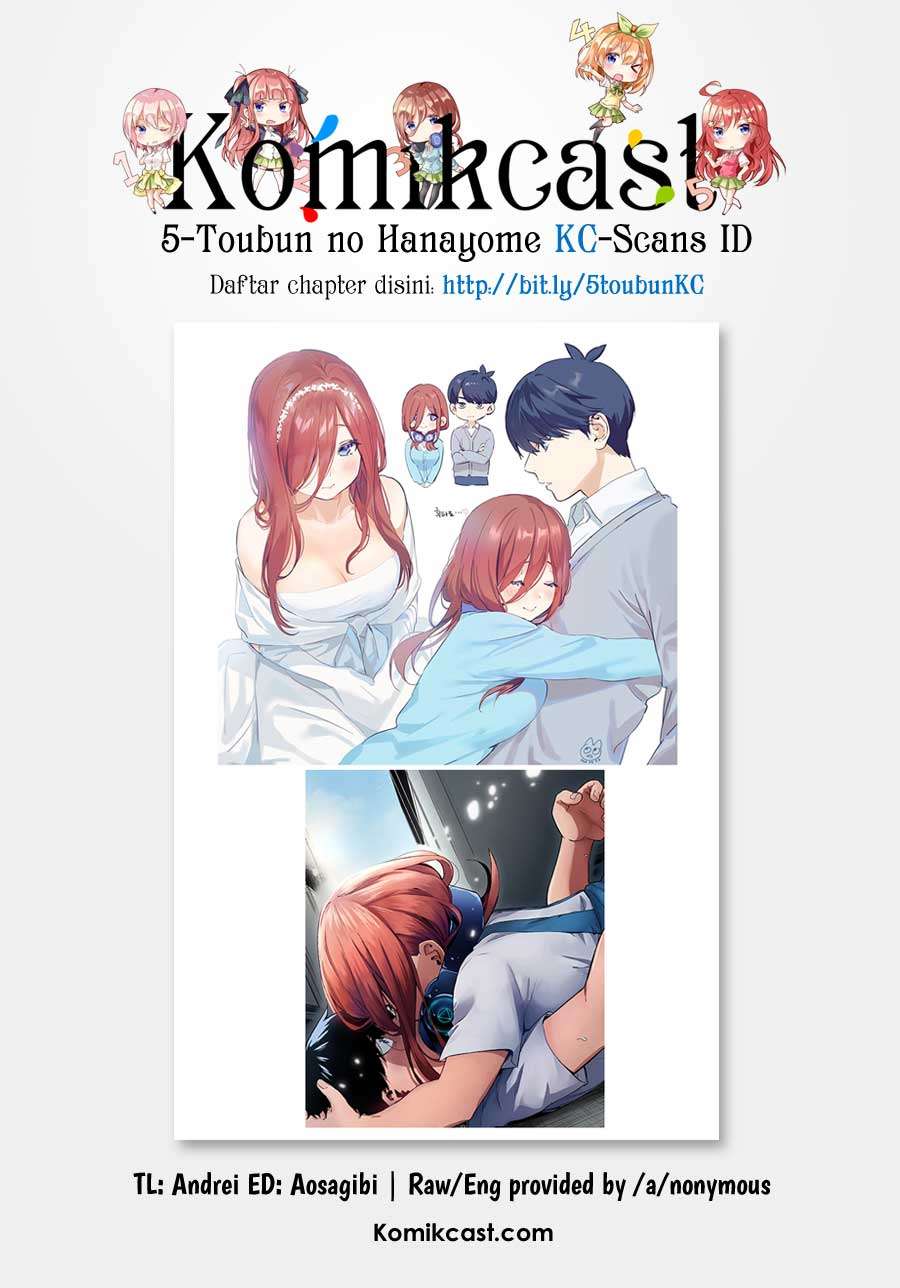 Go-toubun no Hanayome Chapter 106 Gambar 21