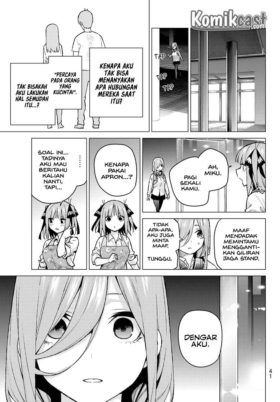 Go-toubun no Hanayome Chapter 106 Gambar 7