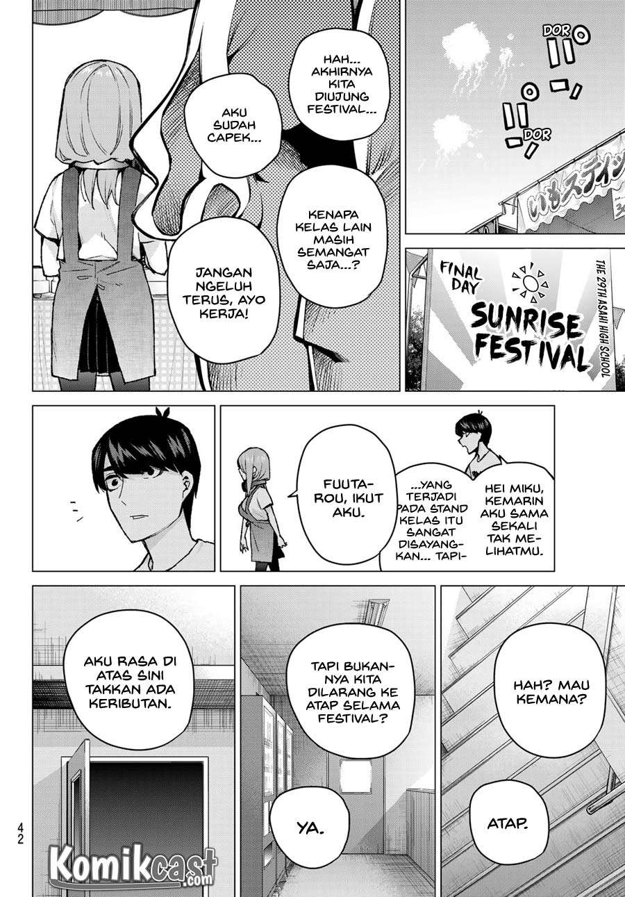 Go-toubun no Hanayome Chapter 106 Gambar 8